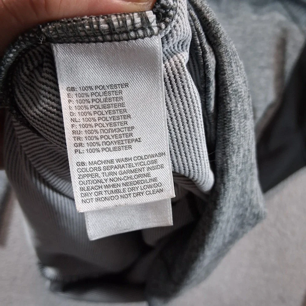 The North Face Pullover Womens XS Grey 1/4 Zip FlashDry Athletic Mesh 19912
